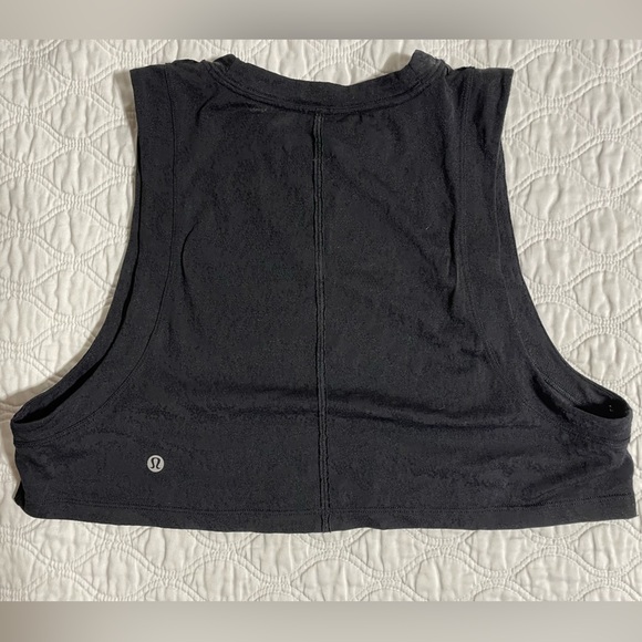 # 47-LULULEMON-All Yours Boyfriend Crop Tank - Picture 4 of 4
